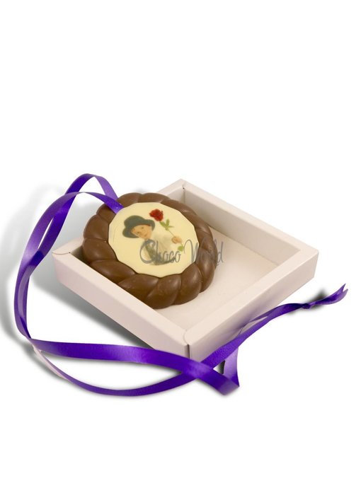 Chocolaterie Vink Examen Medaille Melk met Foto
