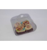 Chocolaterie Vink Bonbon Hartje Melk met Foto/Logo 4 stuks