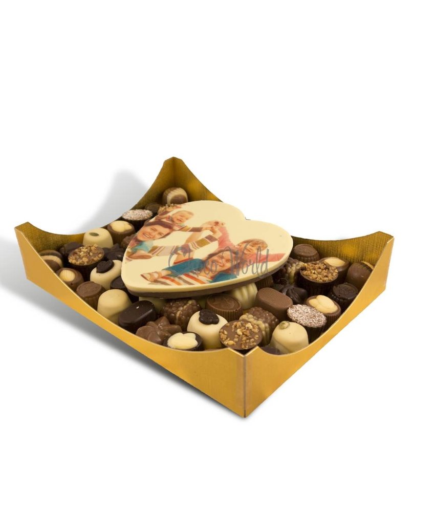 Chocolaterie Vink Bonbons Assorti Groot met Hart Foto/Logo