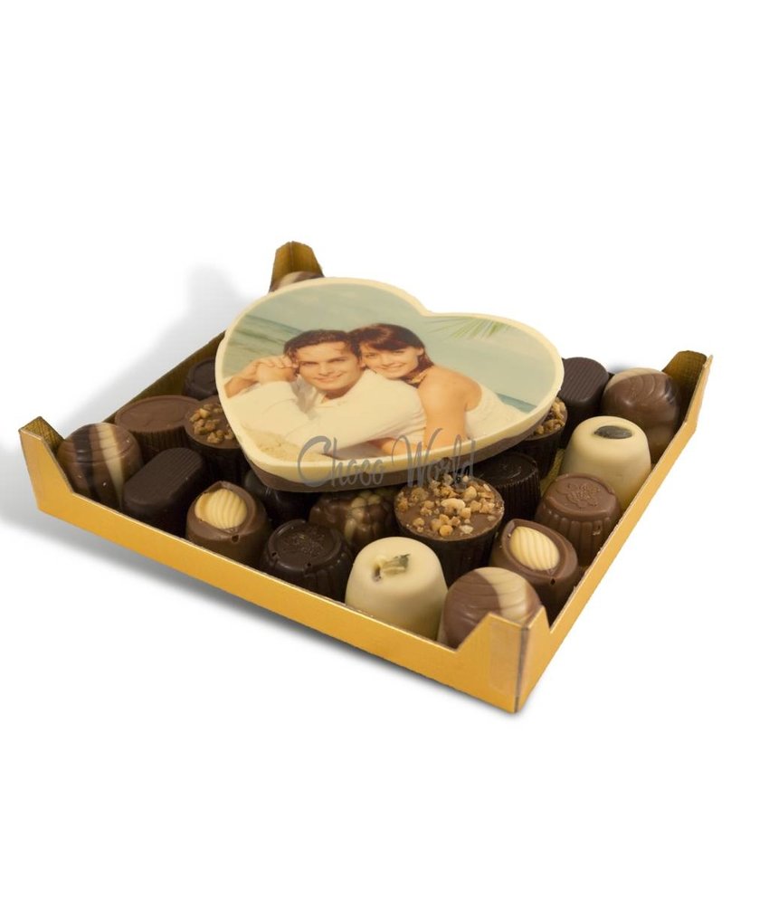 Chocolaterie Vink Bonbons Assorti Klein met Hart Foto/Logo