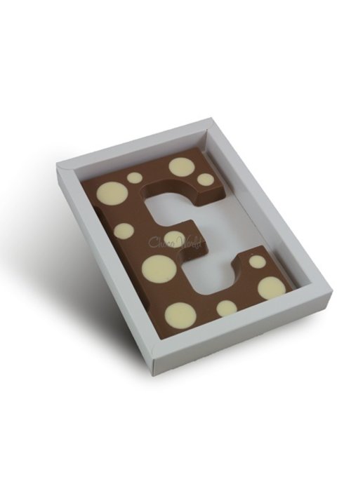 Chocolaterie Vink Letter met stippen