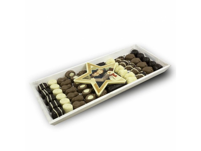 Chocolaterie Vink Slagroom Bonbons Assortiment Super met Chocolade Kerstster