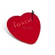 Chocolade hart rood groot