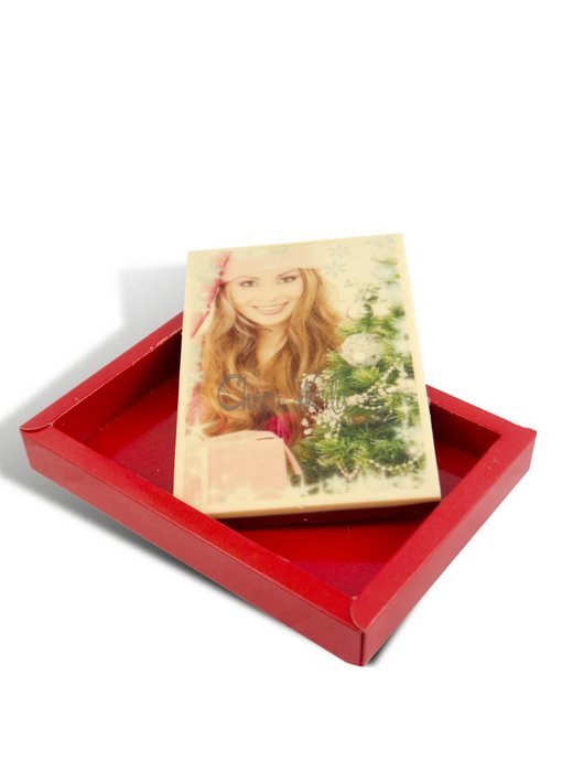Chocolaterie Vink Kerstkaart middel met foto