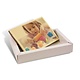 Kleine chocoladekaart met foto