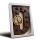 Chocoladeletter gedecoreerd met foto