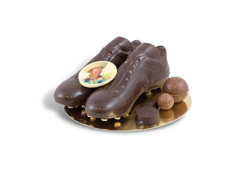 Chocolaterie Vink Voetbalschoenen met foto
