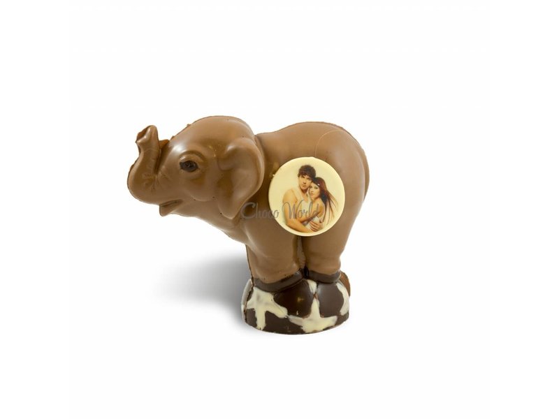 Chocolaterie Vink Chocolade Olifant met Foto