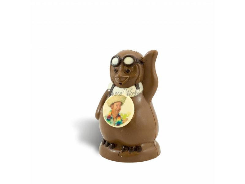 Chocolaterie Vink Chocolade Pinguïn met foto