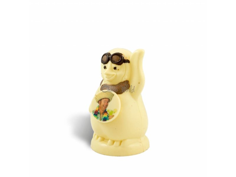 Chocolaterie Vink Chocolade Pinguïn met foto