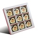 Bonbons Hartje Melk met Foto/Logo 9 stuks