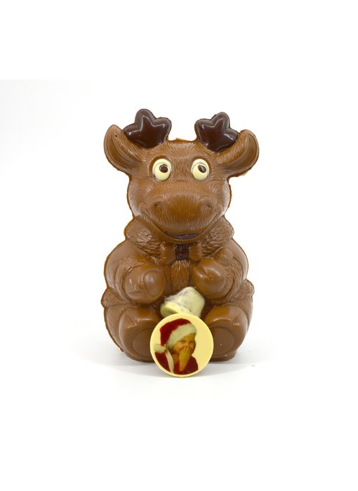 Chocolaterie Vink Rendier Victor met foto