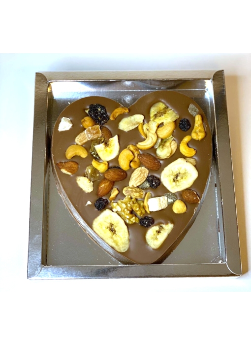 Chocolaterie Vink Hart groot met Tropicalmix