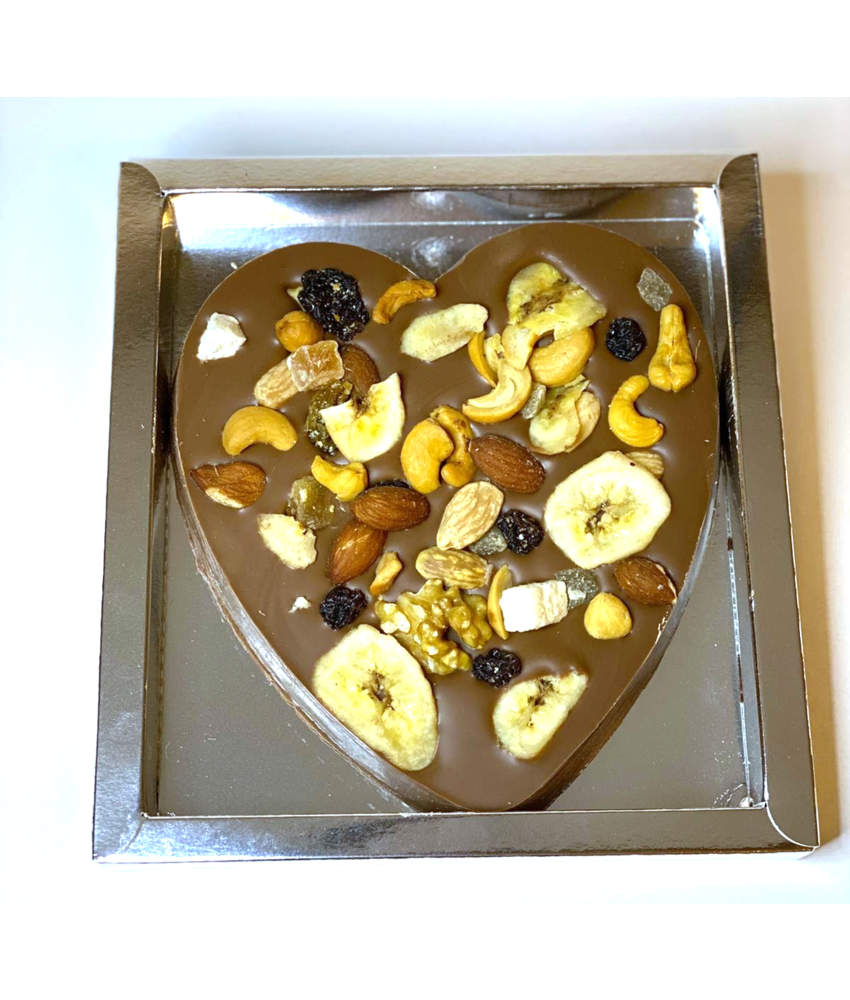 Chocolaterie Vink Hart groot met Tropicalmix