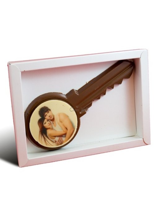 Chocolaterie Vink Sleutel met Foto/Logo