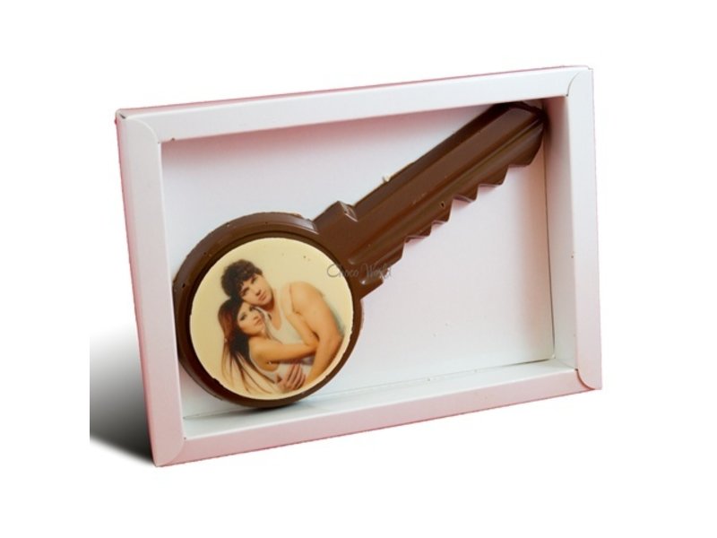 Chocolaterie Vink Sleutel met Foto/Logo