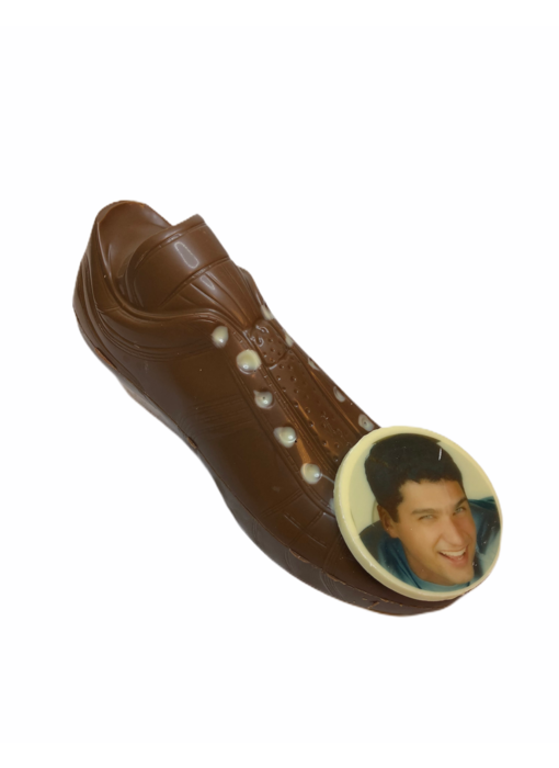 Chocolaterie Vink Voetbalschoen met foto