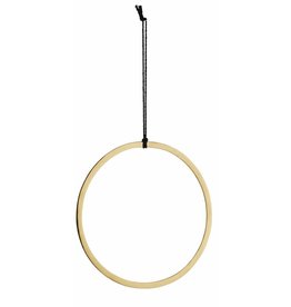 Madam Stoltz decoration hanger gold, round