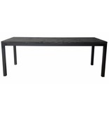 Stoer Metaal bench with iron base and wooden seat Stoer01