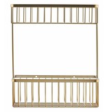 House Doctor Bath rack, gold, double