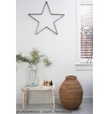 Stoer Metaal iron star, metal star for decoration