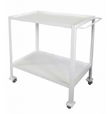 Stoer Metaal trolley, wit