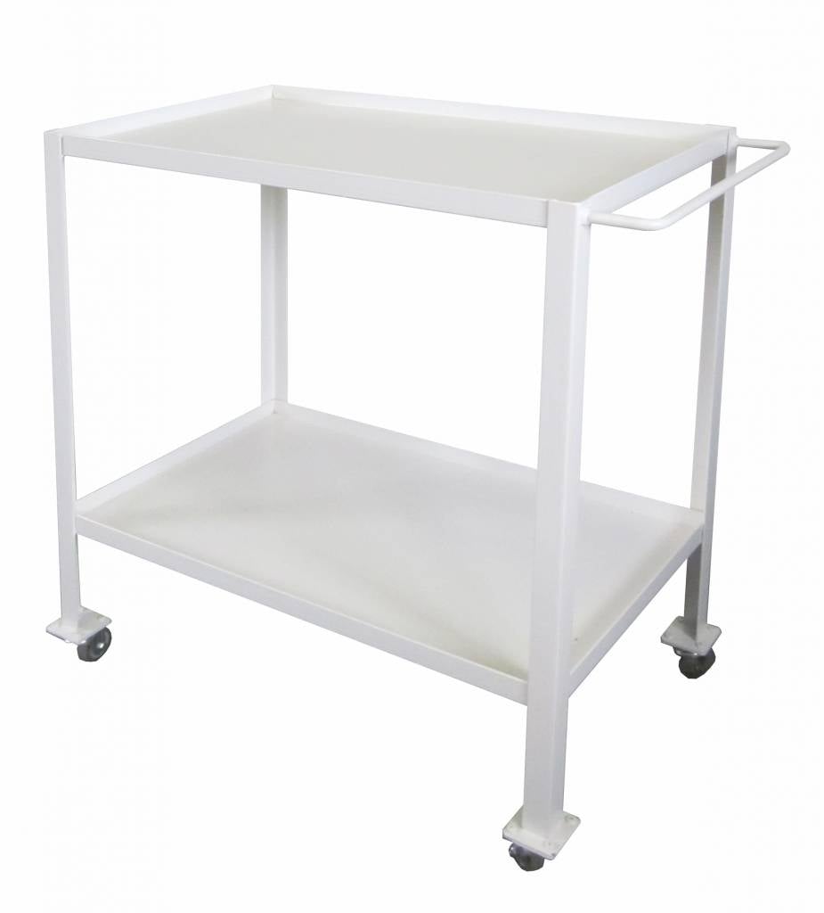 Stoer Metaal trolley, white