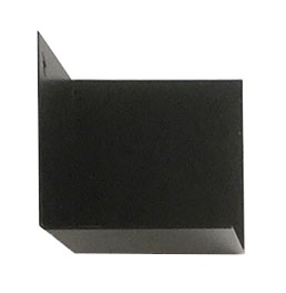 Groovy Magnets magnetic wall shelf steel, black