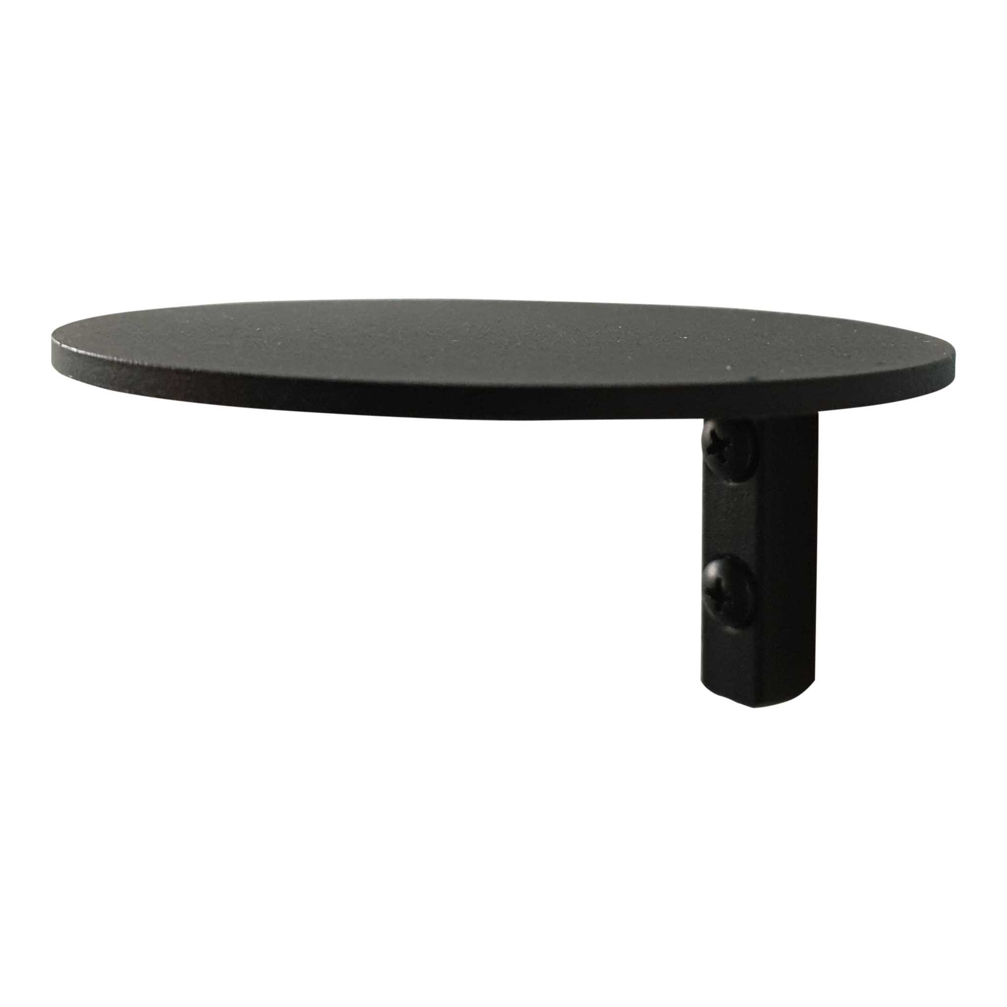 Stoer Metaal wall shelf Rond,  black