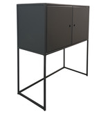 Stoer Metaal iron cabinet Mano, black