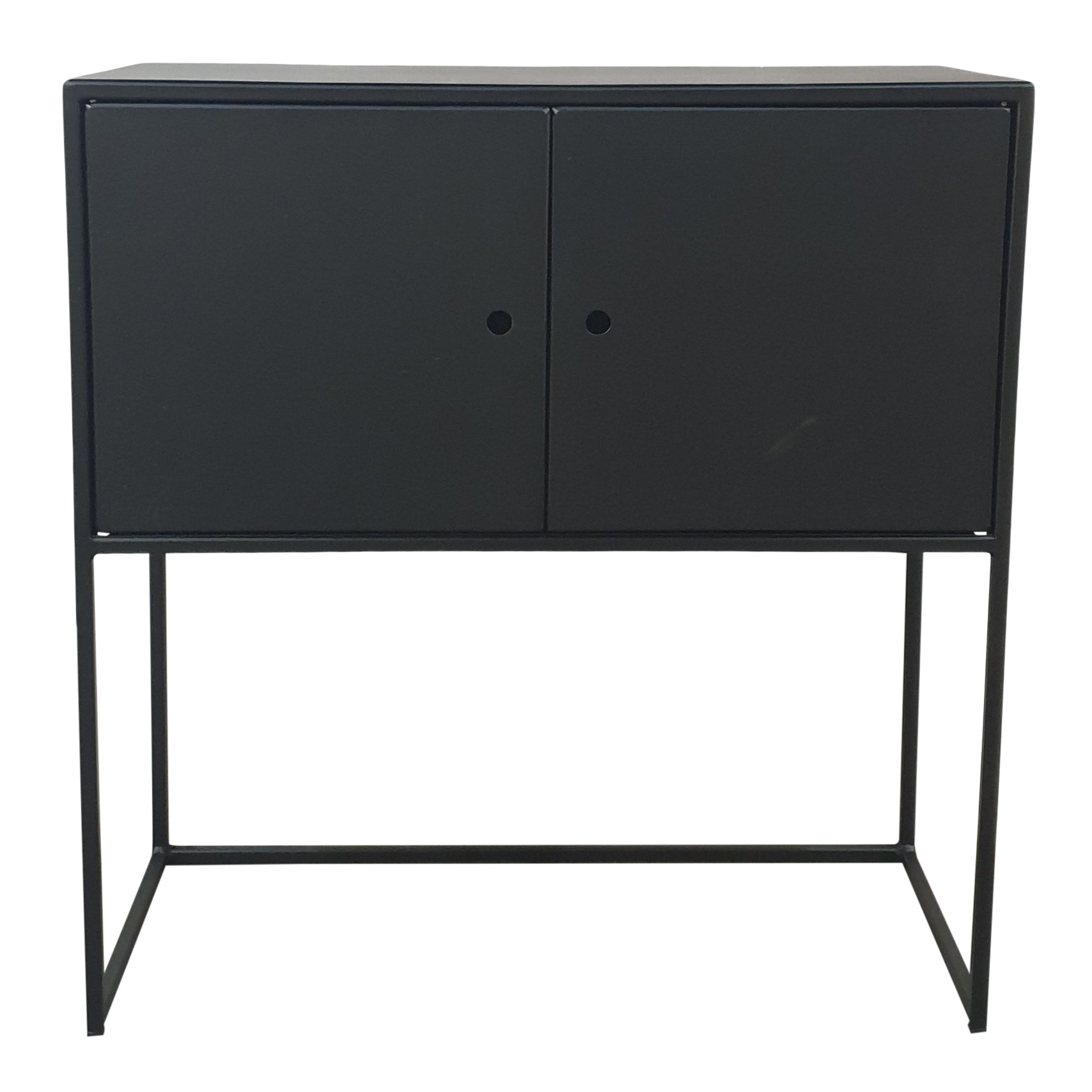 Stoer Metaal iron cabinet Mano, black