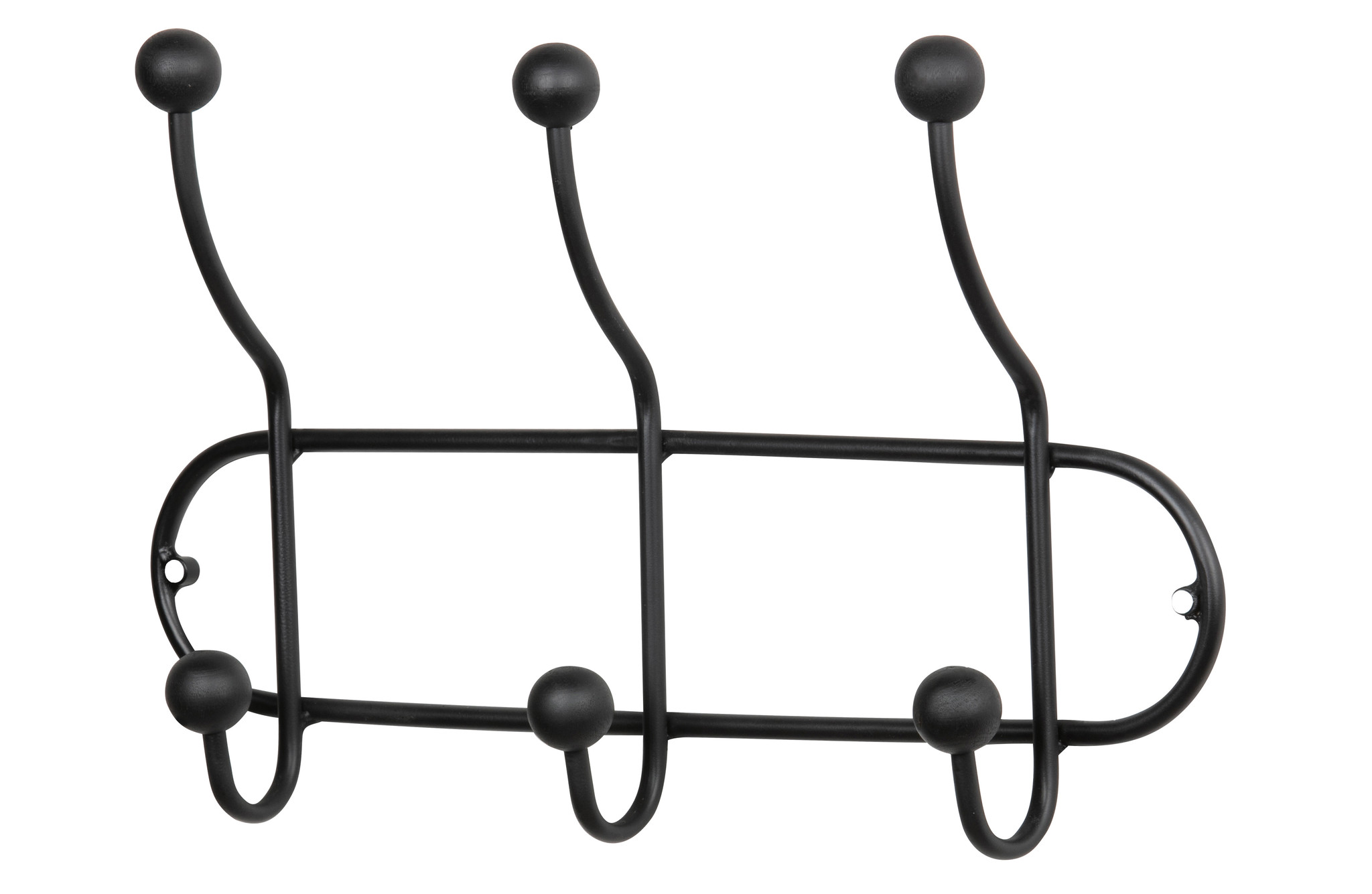 BePure coat rack Barb, black