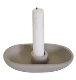 candle holder Fien, , black or taupe