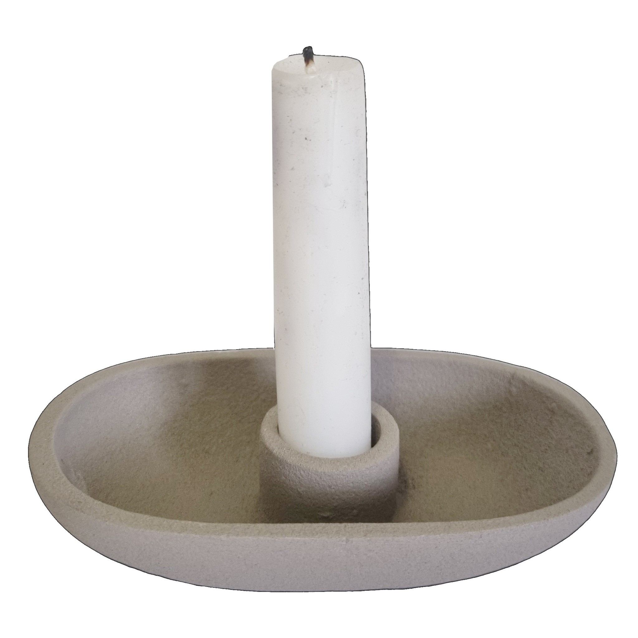 candle holder Fien, , black or taupe