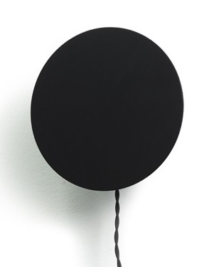 Serax wall light Scudo, black