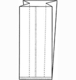 Polypropylen Beutel mit gefaltete Seiten 280*100*570mm - 1000 Stück