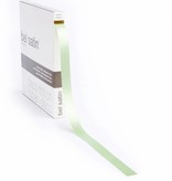 Bel Satin ribbon - Light Olive/ Nile