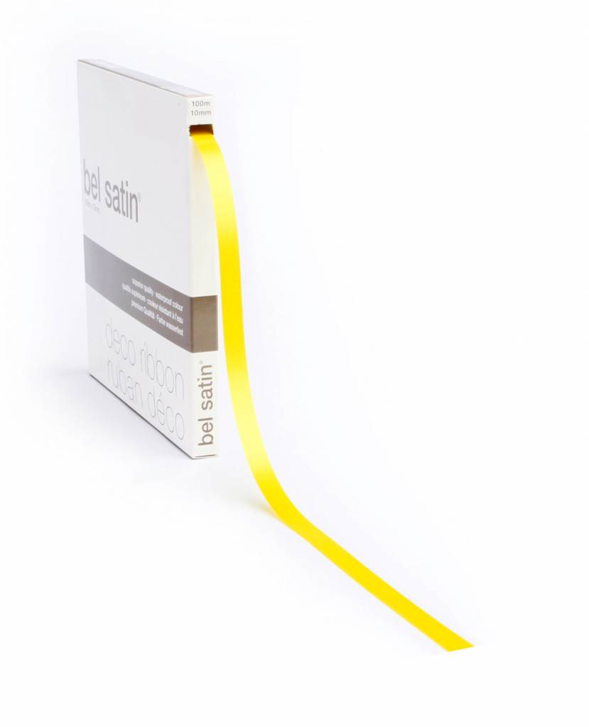 Bel Satin ribbon - Yellow