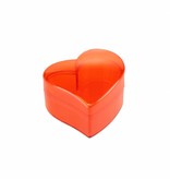 Perspex heart red - 55*50*30mm - 100 pieces