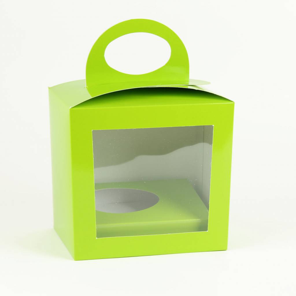 Easter egg box Lime - 25 pieces