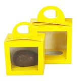 Caja amarilla para huevo de Pascua - 25 unidades