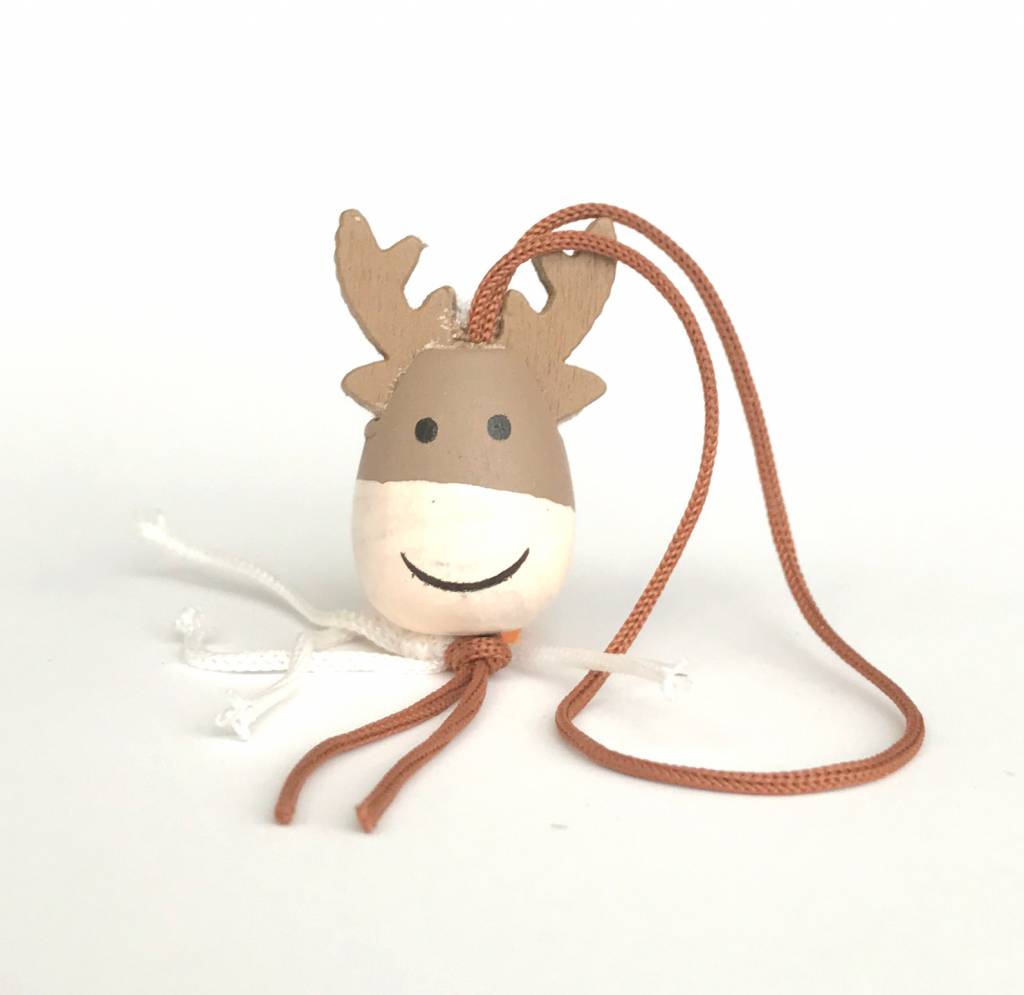 Hangertje rendier - 22mm - 50 stuks