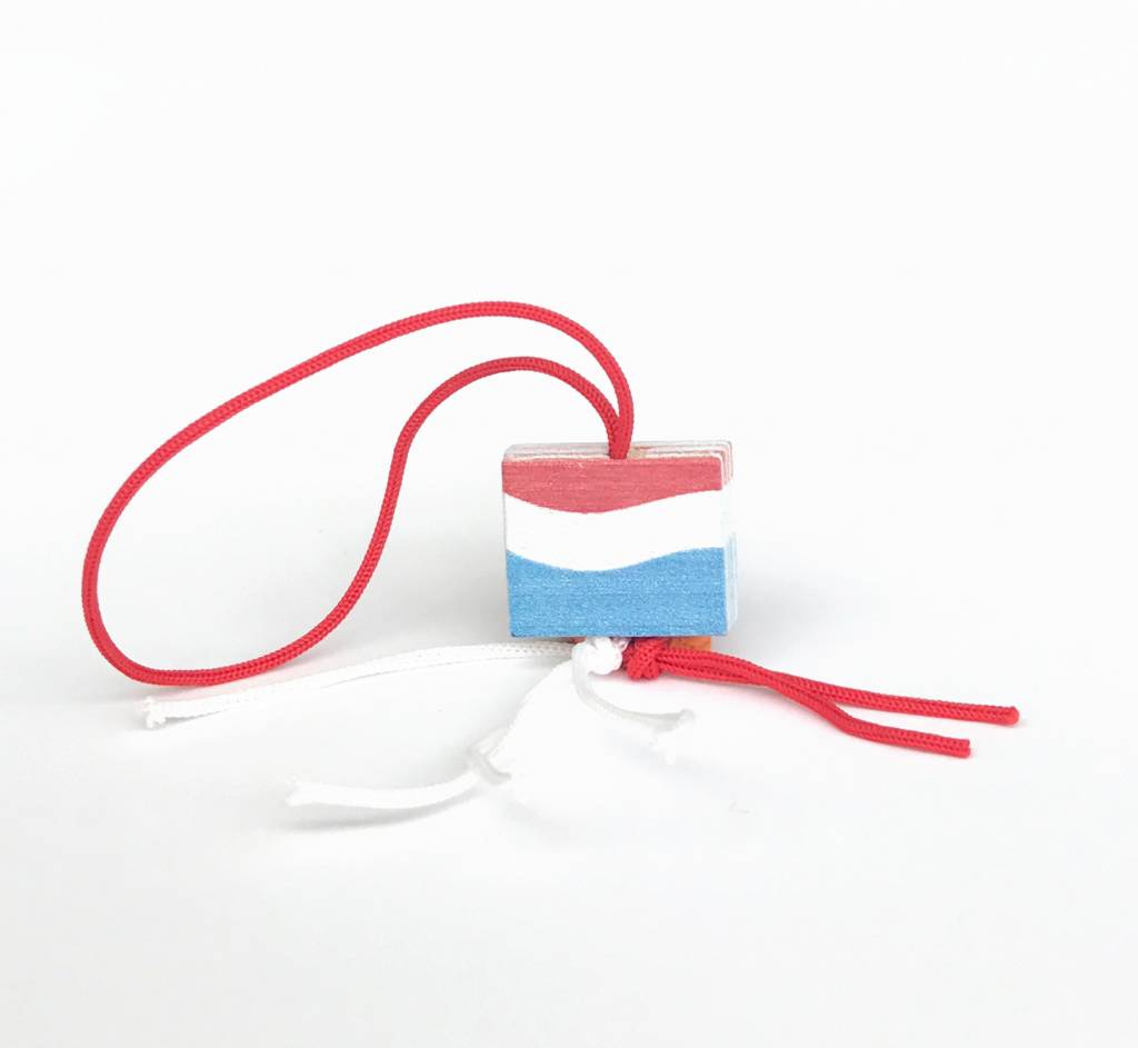 Pendentif drapeau néerlandais - 12*15 mm - 50 pièces