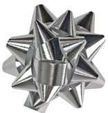 Mini - bow "Mexico" - shiny silver  - 50mm  - 250 pieces