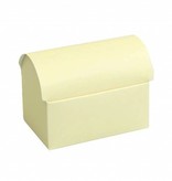 Coffre au trésor - white smoke - 25 pièces - 105*70*75mm- 250 gr