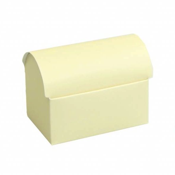 Coffre au trésor - white smoke - 25 pièces - 105*70*75mm- 250 gr