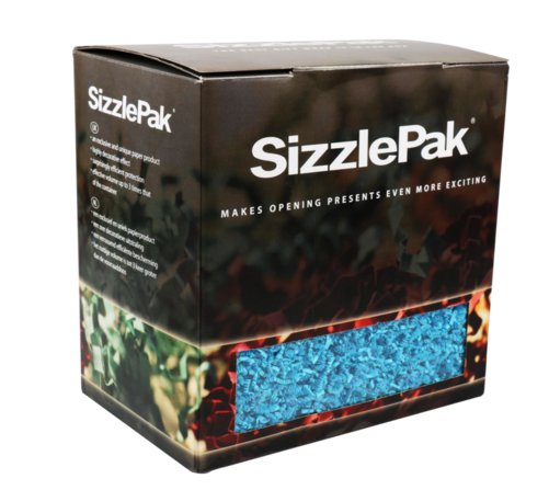 Sizzlepak vulmateriaal papier - skyblauw - 1,25 kg