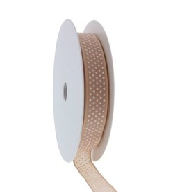 "Puff Dotty"  Band mit Draht  - Lachs Rosa