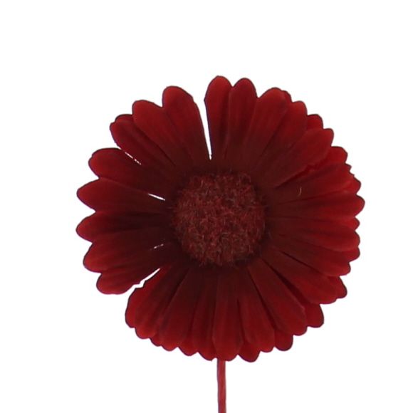 Fleur Germini - 65mm - rouge - 96 pièces