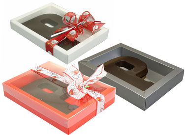 Chocolate letter boxes